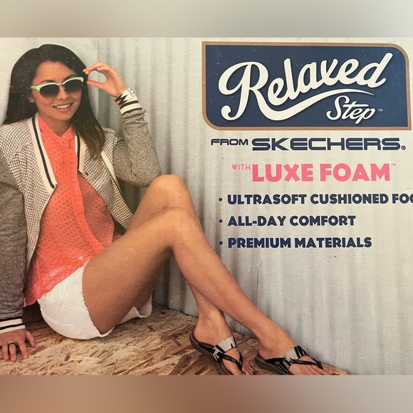 LAST CHANCE—NEW Sketchers sandals-wedge-size 10-Final price drop! - Picture 9 of 12